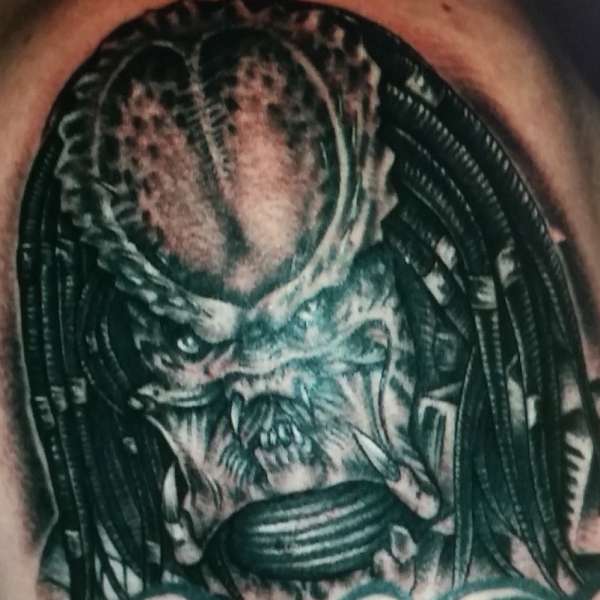 Peditor portrait by Steve'O tattoo