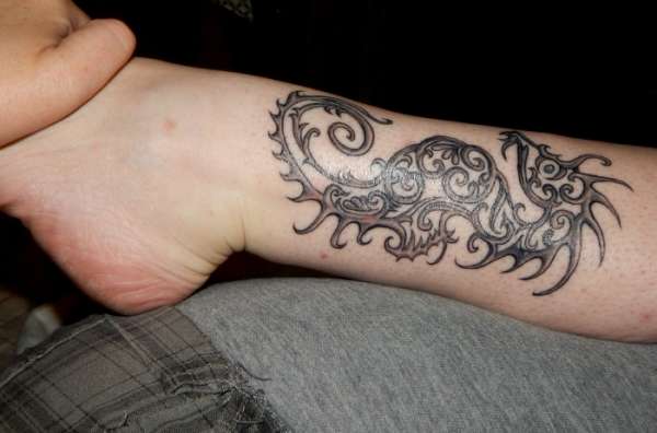 Seahorse Ankle Tattoo tattoo