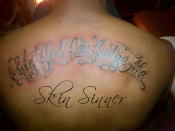 #SkinSinner tattoo