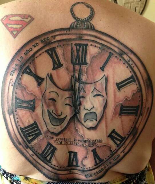 Time is running out tattoo