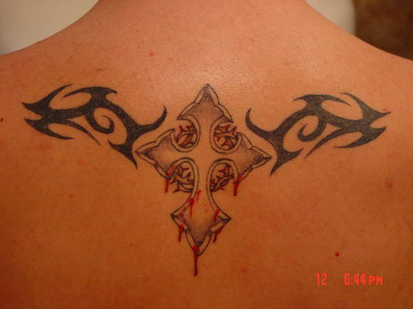 Cross tattoo