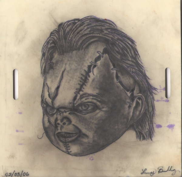 Chucky-Killer Doll tattoo