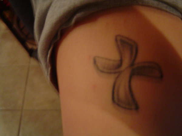 Cross tattoo