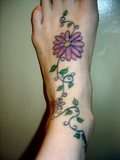 ~*Flower on Foot*~ tattoo