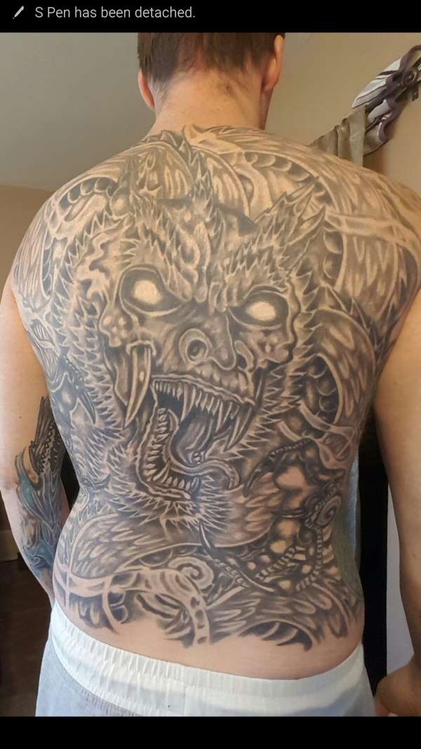Dragon back Tattoo tattoo