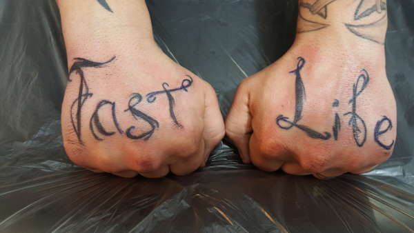 Fast Life tattoo