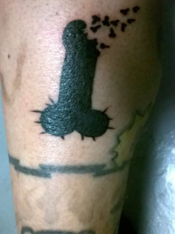 Den tattoo penis auf Spasskaya Tower,
