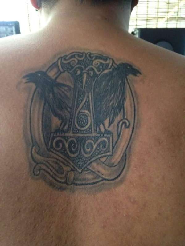 Mjolnir tattoo