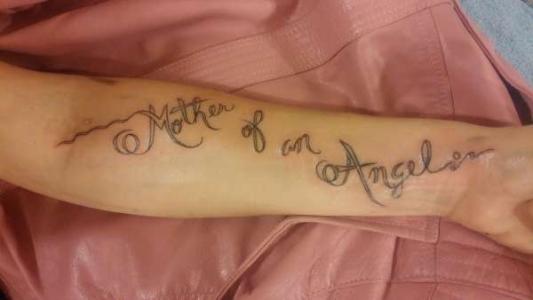 Mother of an Angel tattoo