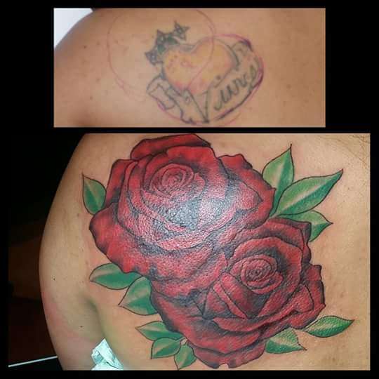 NO MORE LOVE tattoo