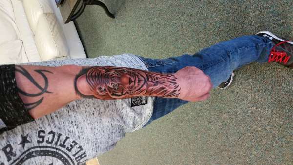 Trible Tiger tattoo