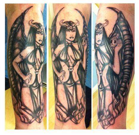 devil tattoo