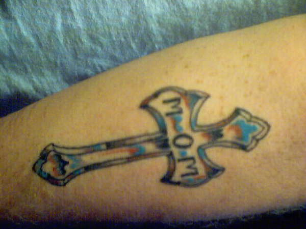 Cross tattoo