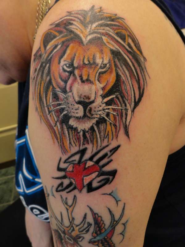 lion tattoo