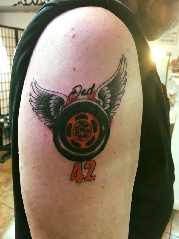 memoral for my dad tattoo