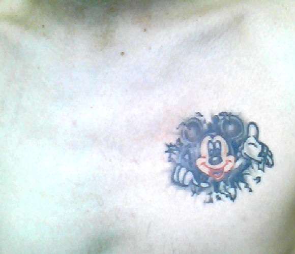 mickey in my heart tattoo