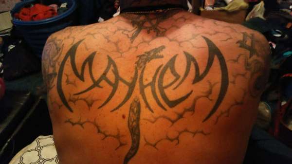 Back tat tattoo