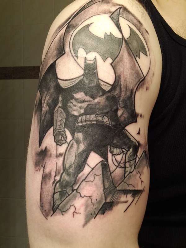 Batman tattoo