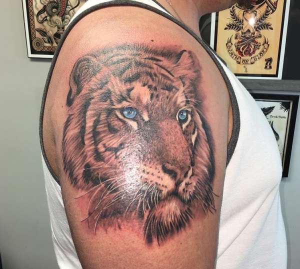 Bengal tiger tattoo