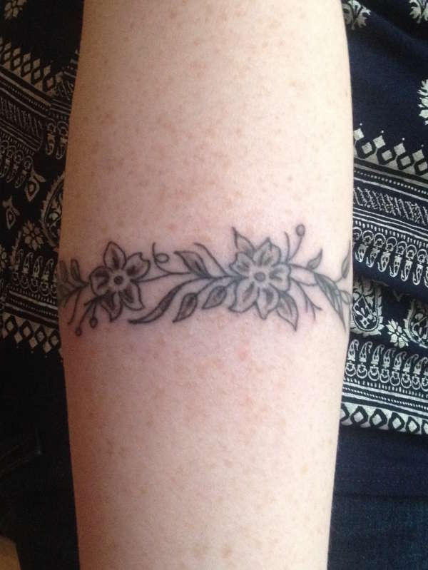 Flower Band tattoo