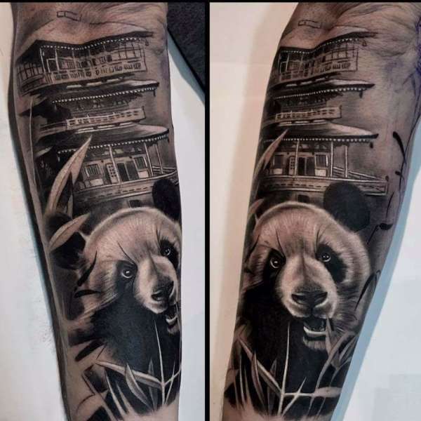 Giant Panda tattoo