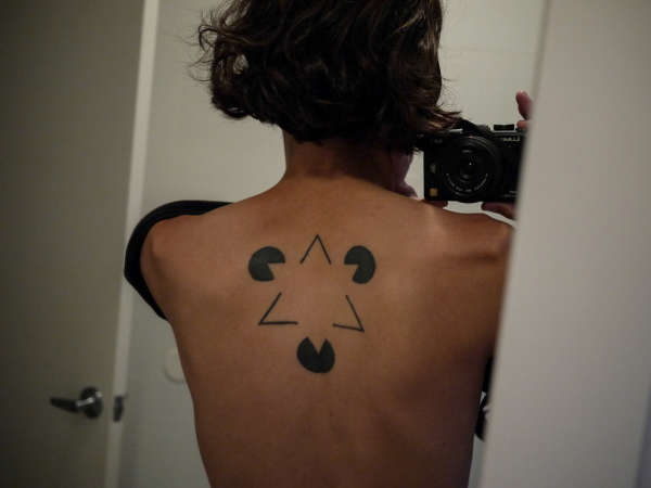 Kanisza Triangles tattoo