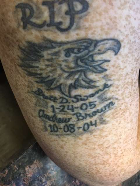 RIP Eagle tattoo