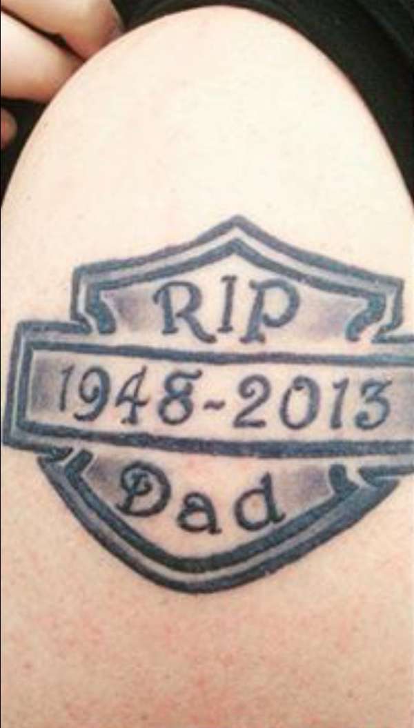 Rest in peace Dad tattoo tattoo