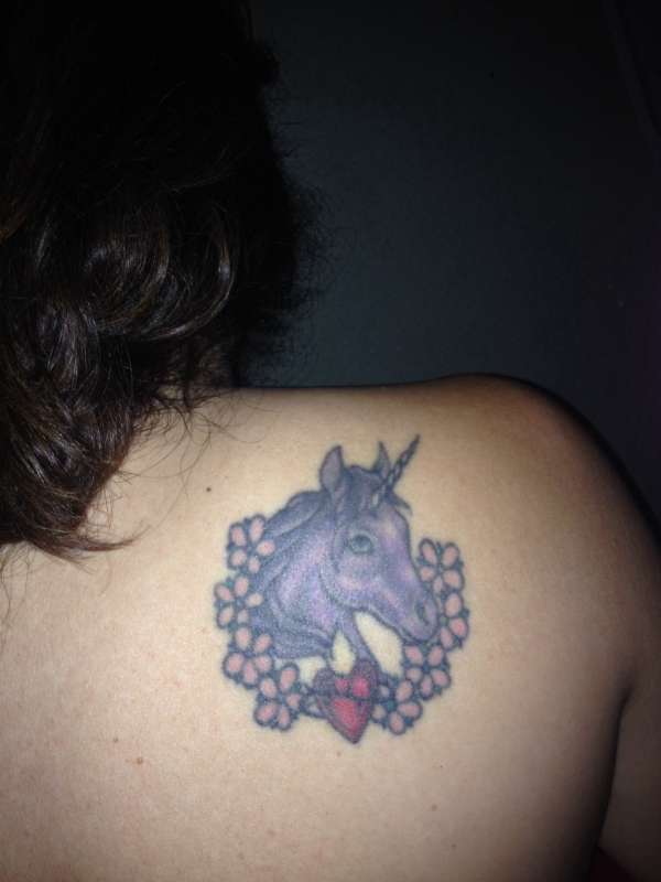 Unicorn tattoo