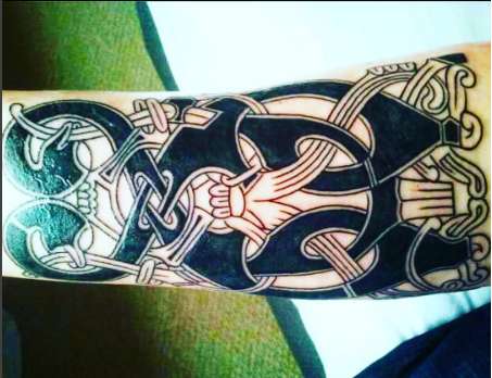 Viking/Norwegian Tribal tattoo