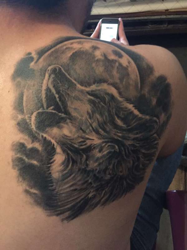 Wolf now tattoo
