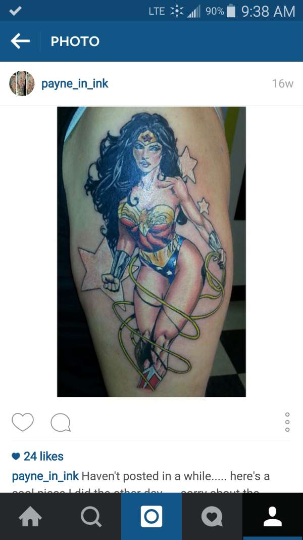 Wonder women tattoo