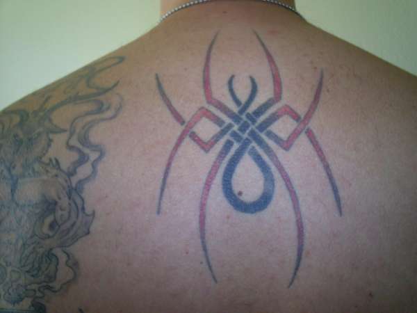 center back tattoo