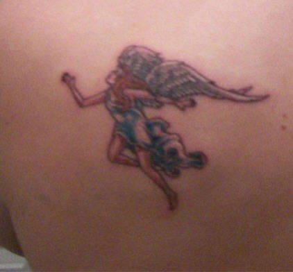healing angel tattoo