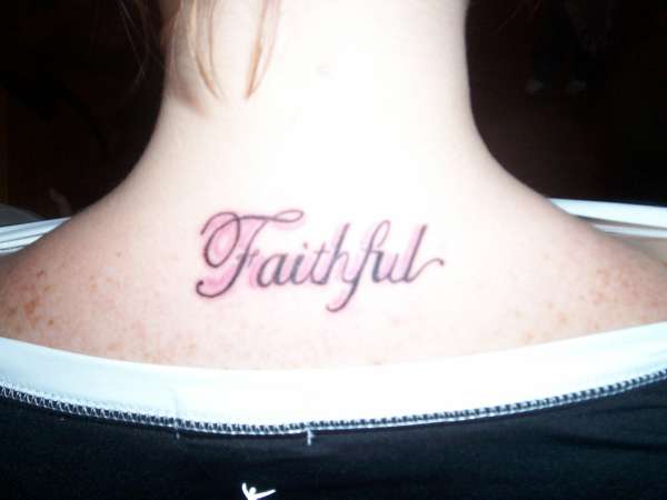 Faithful tattoo