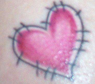 My first heart tattoo