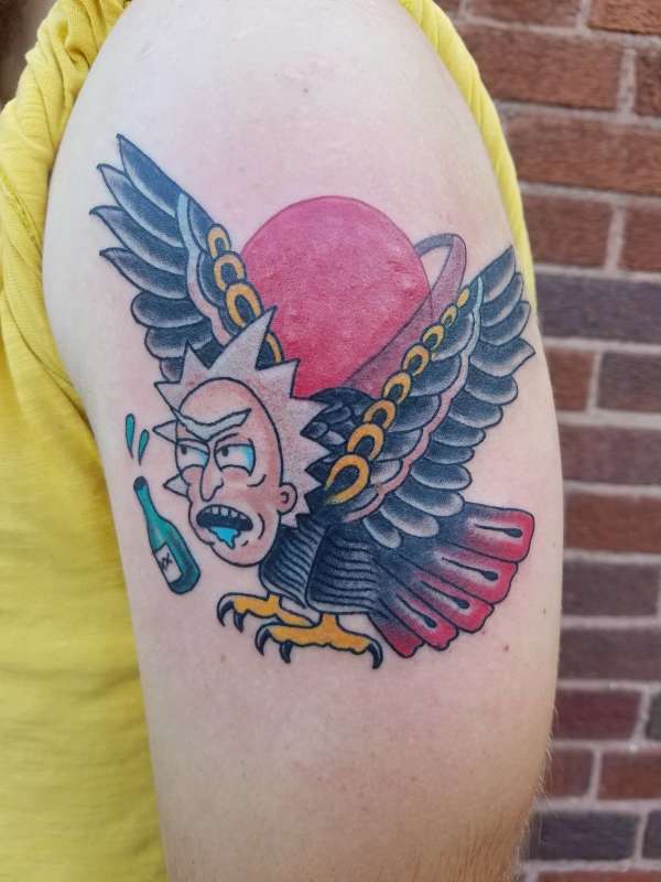 Eagle Rickkkk! tattoo
