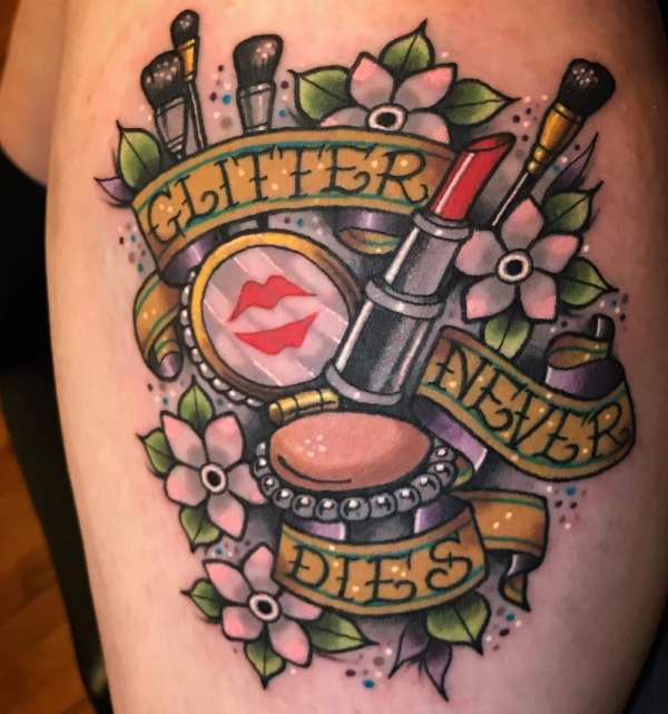 Glitter Never Dies... tattoo.