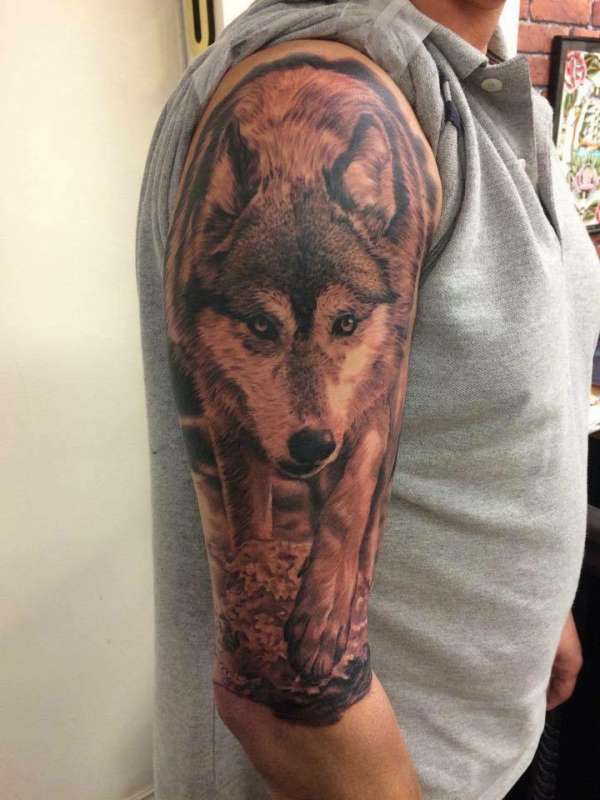 My Wolf tattoo