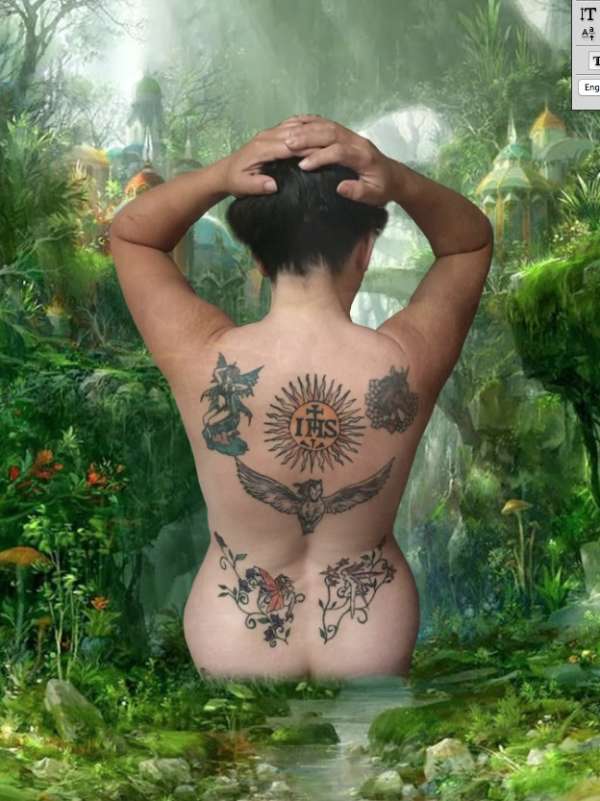 Mythology personified tattoo