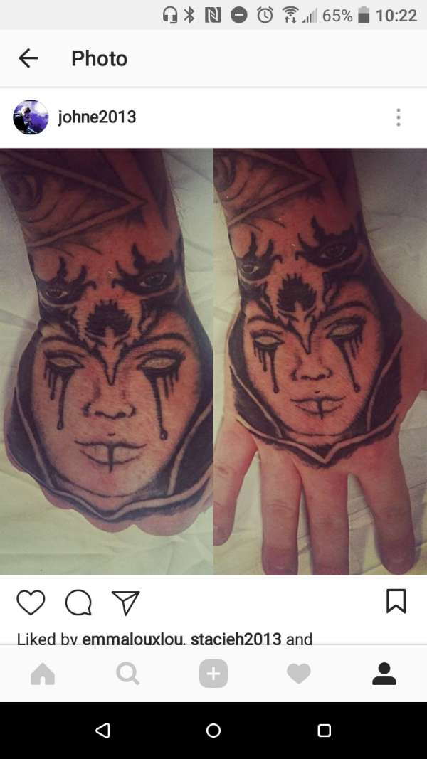 Witch tattoo
