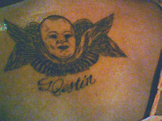 My angel tattoo
