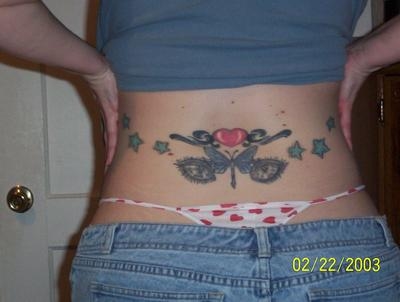 Lower back Tats tattoo