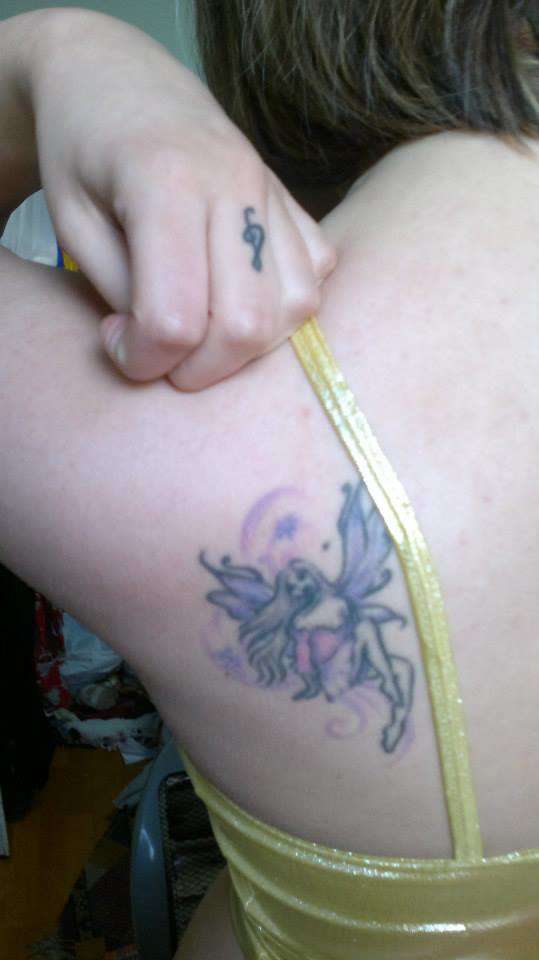 my fairy and sol key tattoo