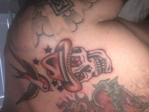 Cowboy tattoo