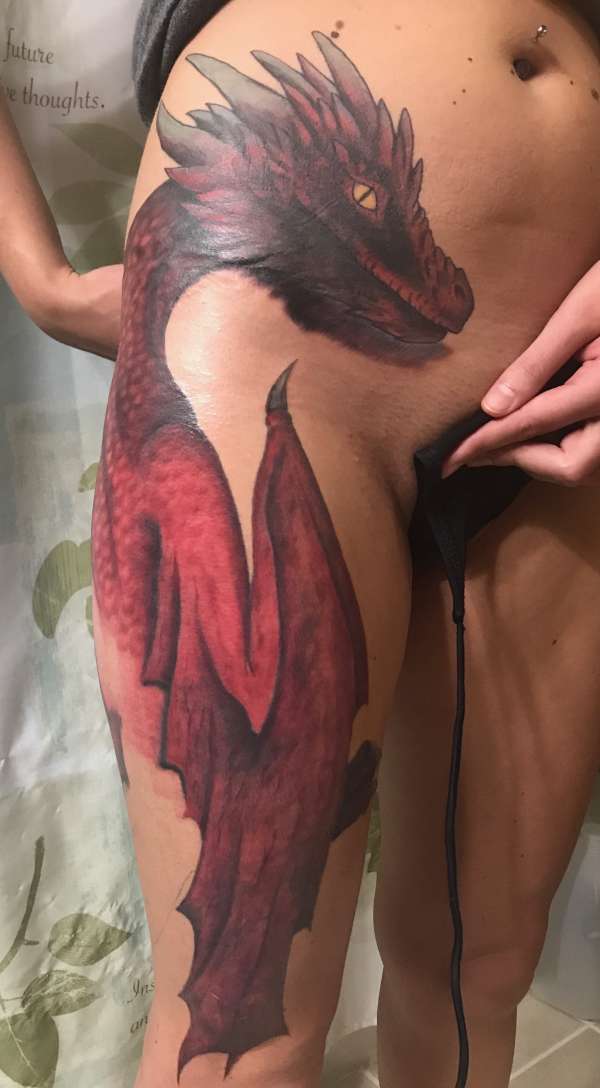 Dragon Lady tattoo