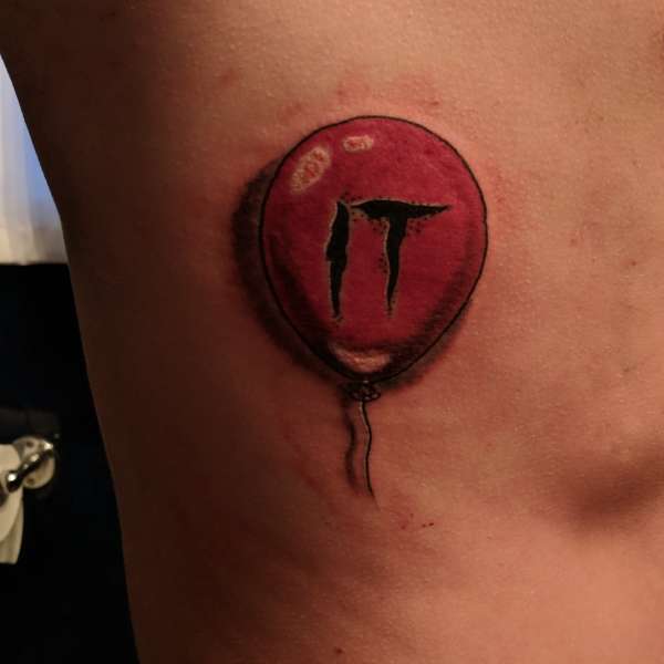 IT balloon tattoo