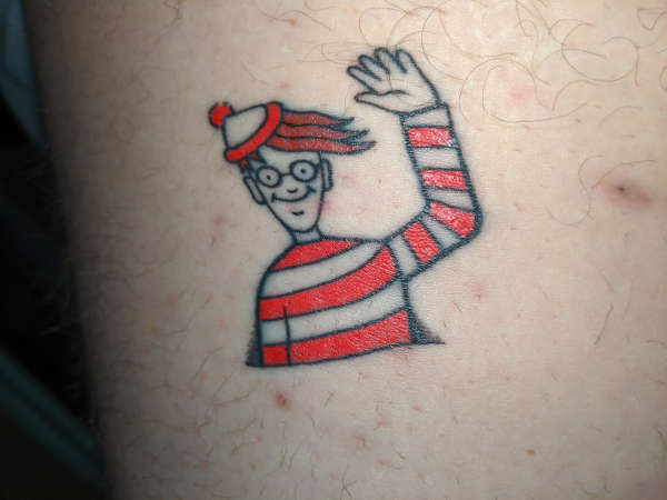 Waldo tattoo