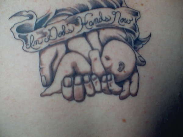 In God's Hands Now tattoo