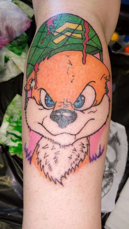 Conker bad fur day tattoo by santa clause!!!!!!! tattoo